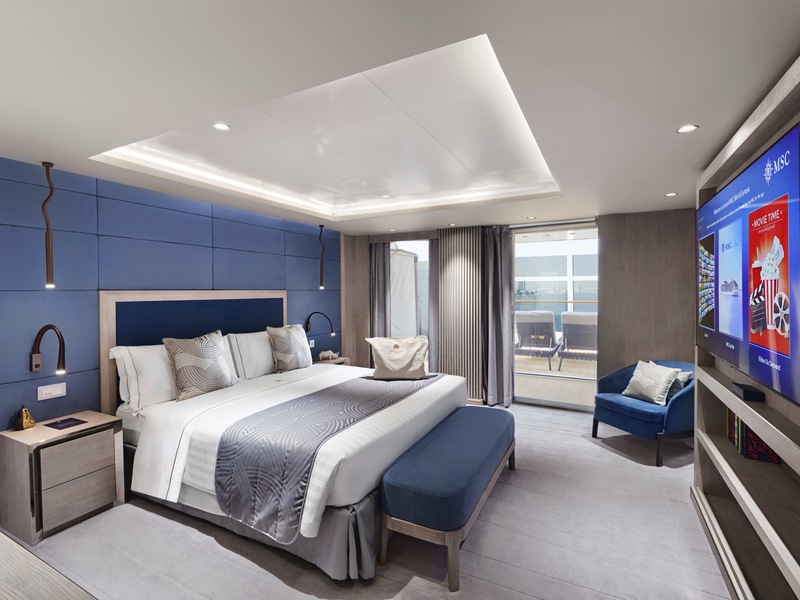 MSC Yacht Club Owner's Suite with Whirlpool Bath
